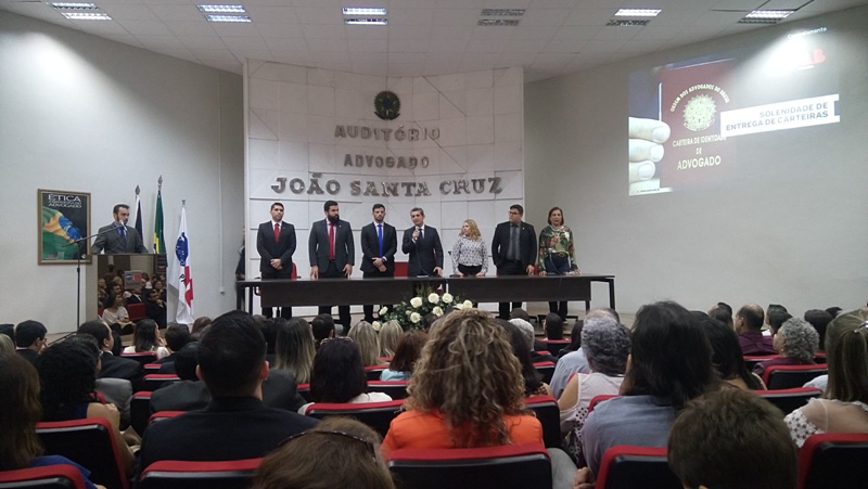 OAB-PB entrega carteiras a novos advogados e estagiários; veja fotos