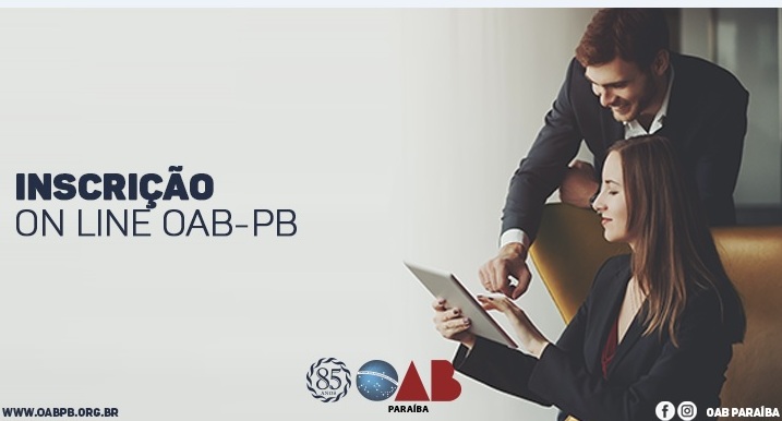 OAB-PB disponibiliza sistema de inscrição online para os aprovados no Exame de Ordem