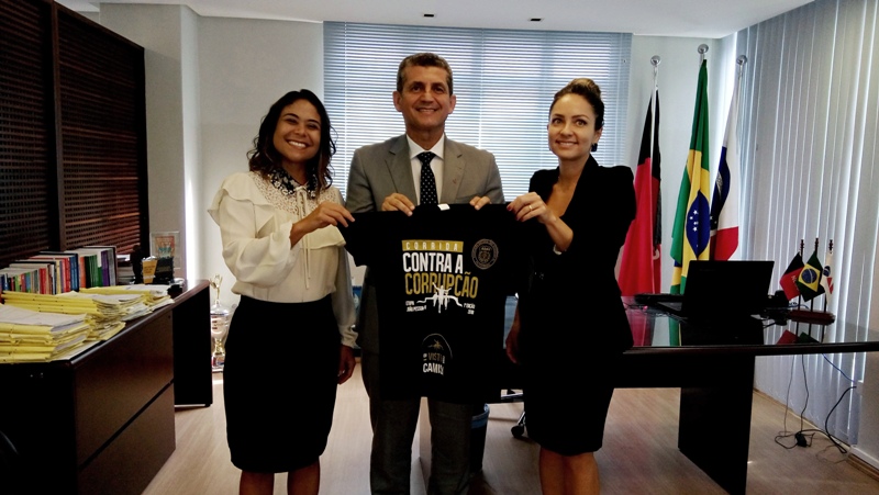 OAB-PB é convidada a participar da corrida contra a corrupção da Associação dos Delegados da PF