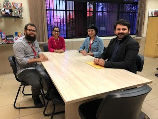 Wigne Nadjare assina termo de cooperação técnica com faculdade para produção de propagandas em prol dos Direitos Humanos