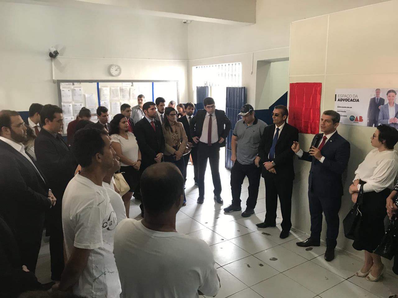 OAB-PB inaugura Parlatório do Róger e garante mais dignidade para trabalho de advogados e apenados