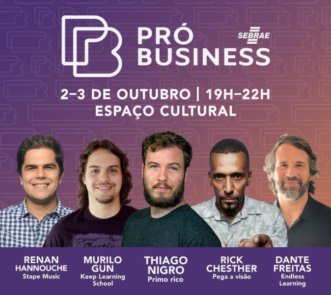 Sebrae Pró Business traz palestrantes renomados para João Pessoa; participe