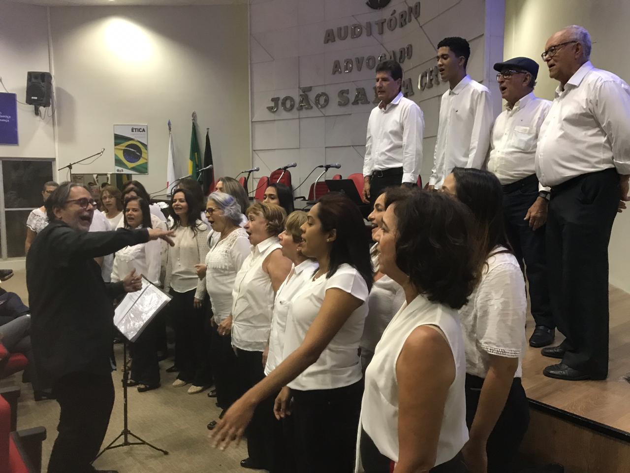 Coral da OAB-PB se apresenta no XVII Festival Paraibano de Coros na próxima segunda